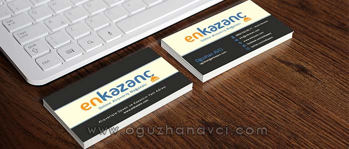 Kartvizit MockUp Psd Seti - Oğuzhan Avcı