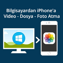 Bilgisayardan iPhone'a Video - Dosya - Foto Atma - Resimli Anlatım 2021