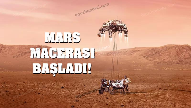Mars Macerası Başladı! Perseverance, ilk renkli fotoğrafları gönderdi